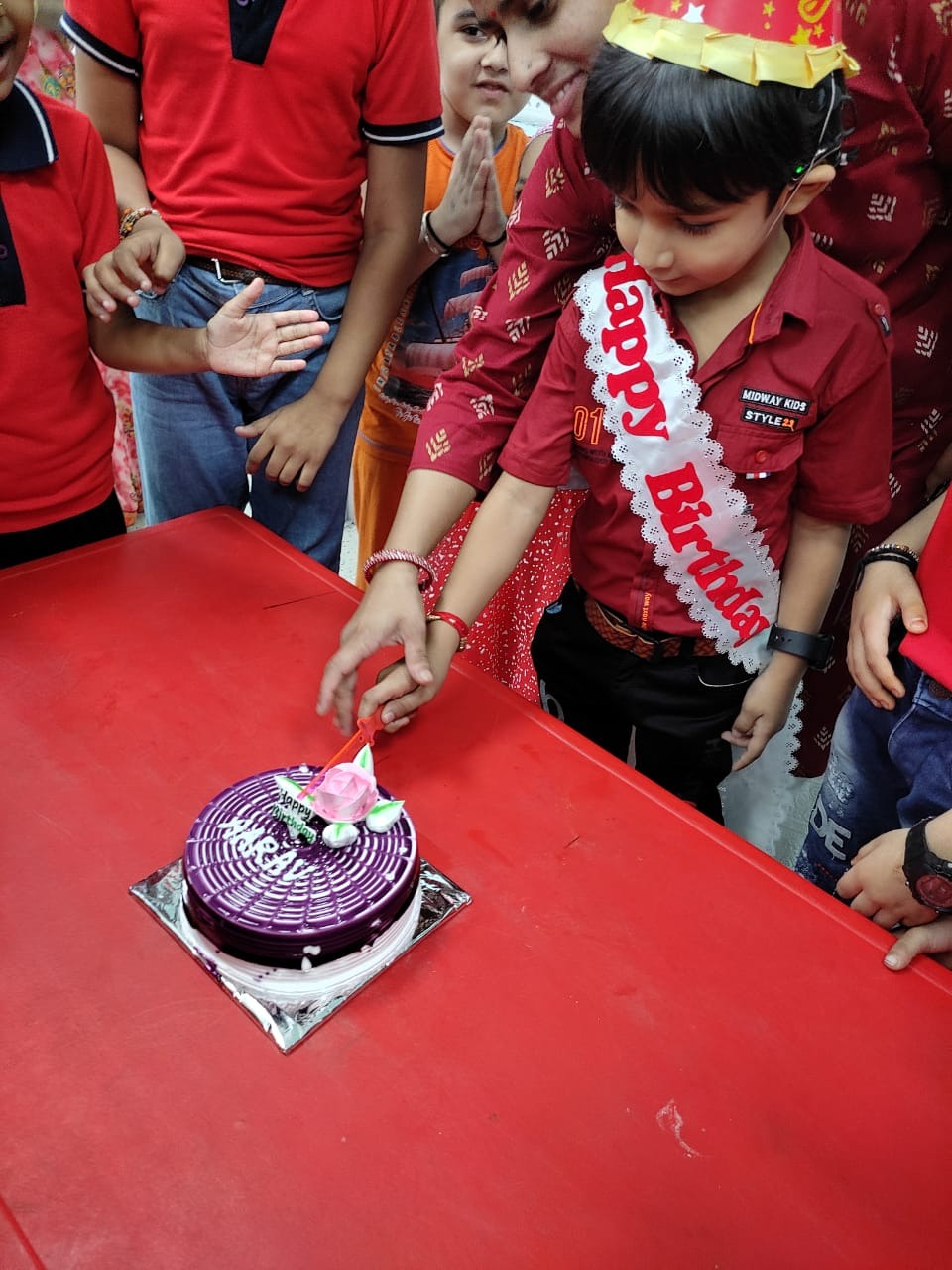 Birthday celebration of Aarav Chauhan 2021