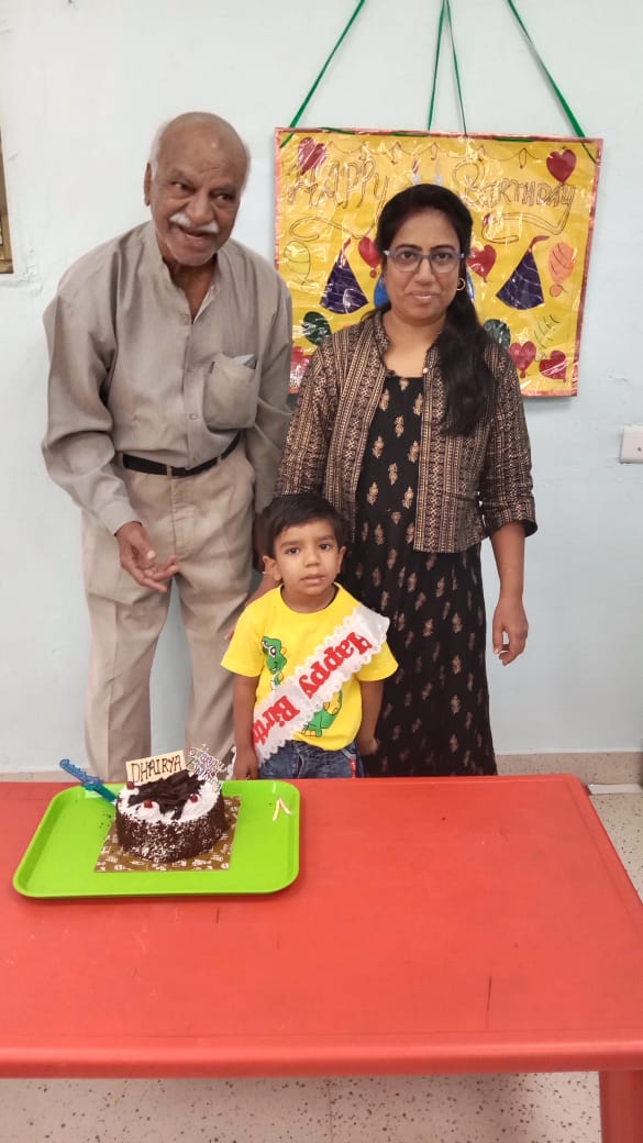 Birthday celebration of Dhairya Kapadiya 2021